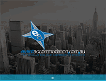 Tablet Screenshot of eventaccommodation.com.au